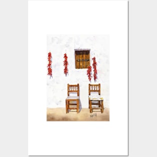 Peppers and Chairs Posters and Art